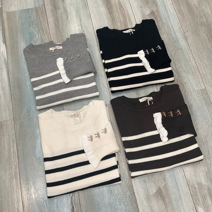 Maglione girocollo donna viscosa 4 colori disponibili
