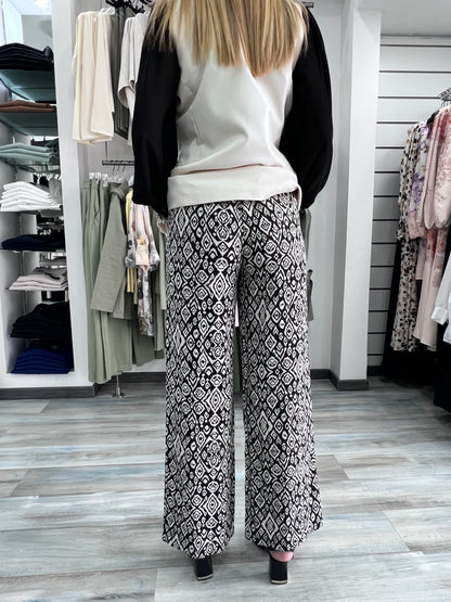 Pantalone Palazzo | Linno | Lino & Viscosa