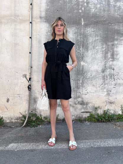 Tuta Shorts| Lino & Viscosa | JS