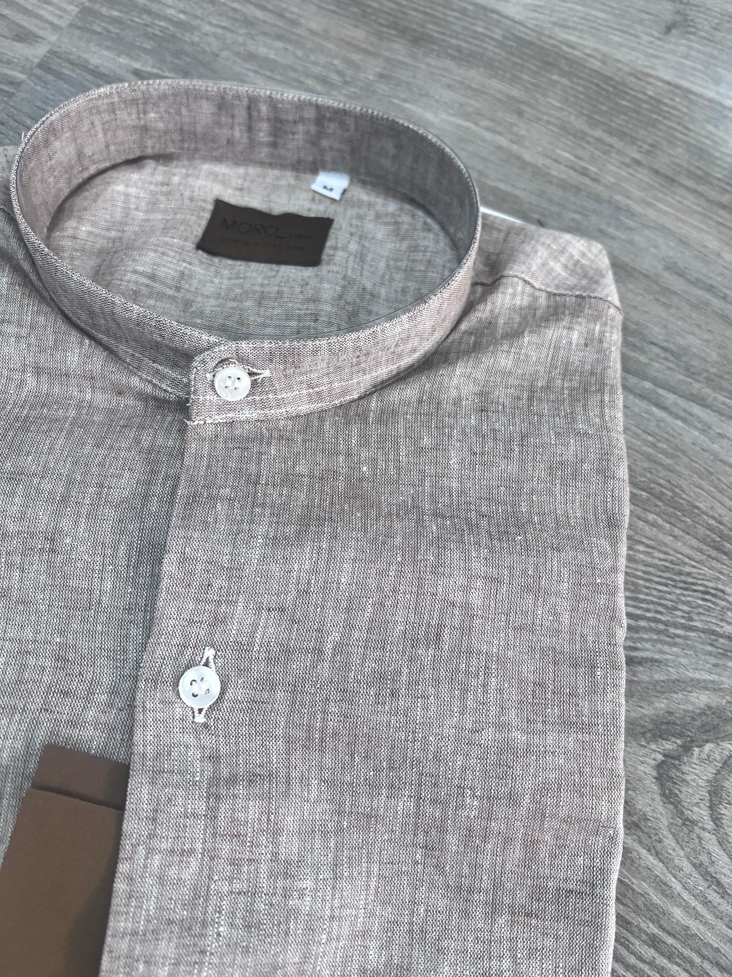 Camicia Coreana| Lino & Cotone| 5 Colori