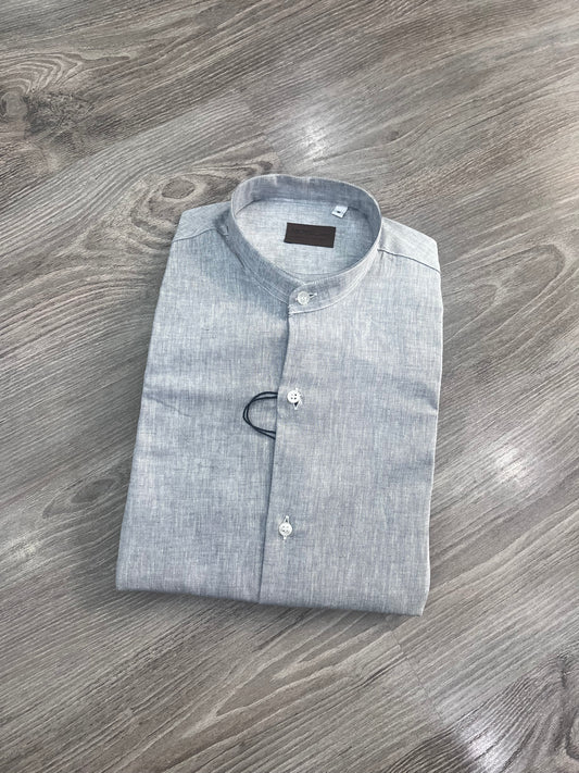 Camicia Coreana| Lino & Cotone| 5 Colori