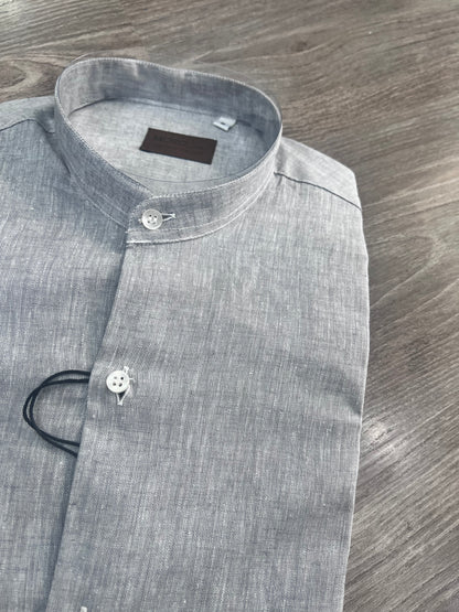 Camicia Coreana| Lino & Cotone| 5 Colori