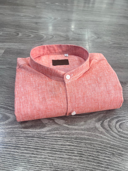 Camicia Coreana| Lino & Cotone| 5 Colori
