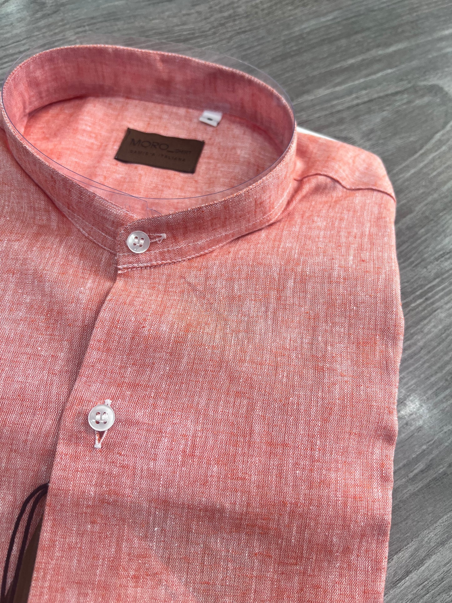 Camicia Coreana| Lino & Cotone| 5 Colori