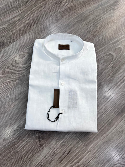 Camicia Coreana| Lino & Cotone| 5 Colori