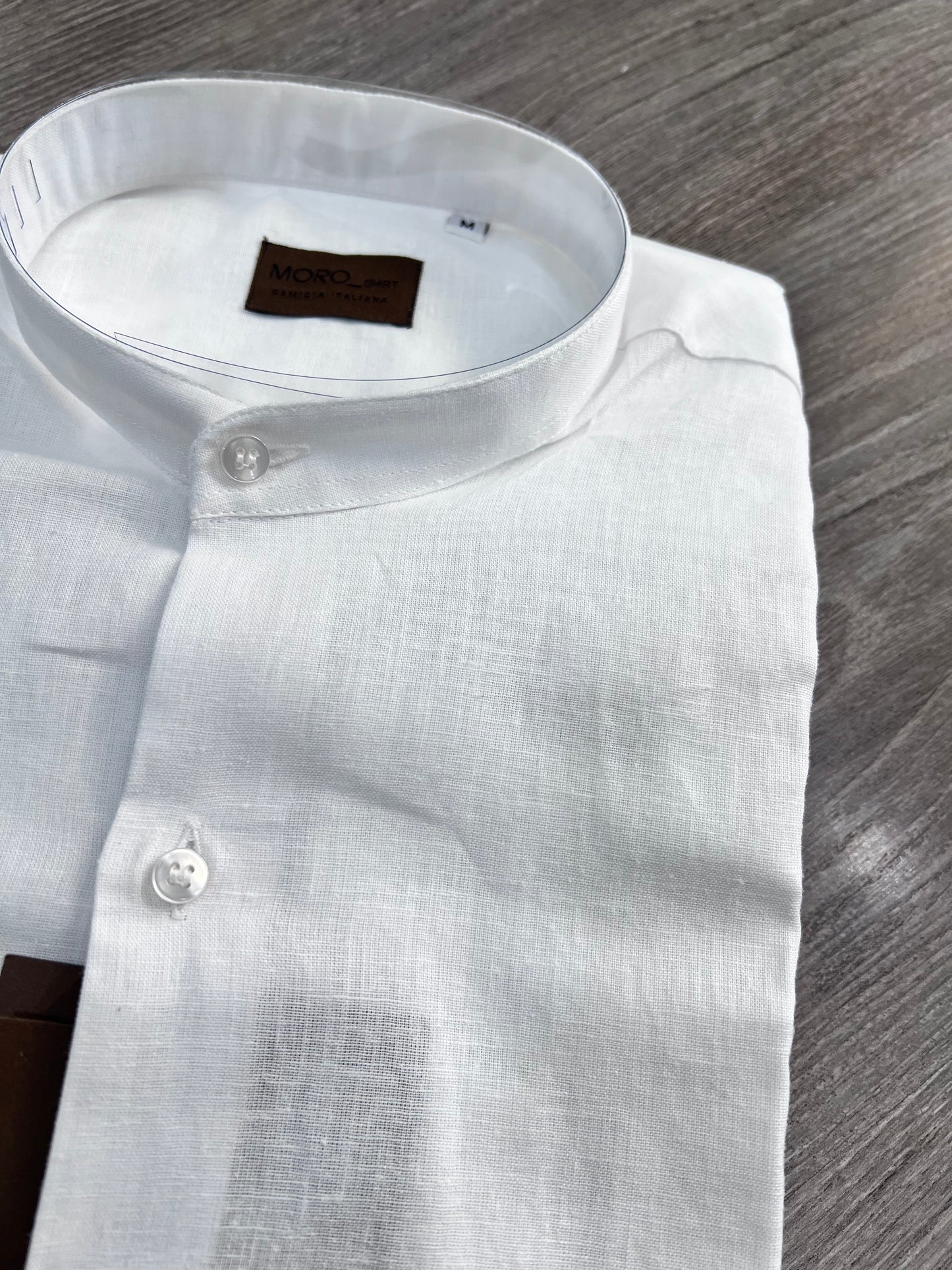 Camicia Coreana| Lino & Cotone| 5 Colori