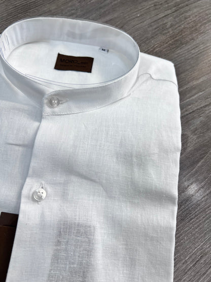 Camicia Coreana| Lino & Cotone| 5 Colori
