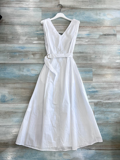 Abito Cotone| 9664| Bianco | Blu