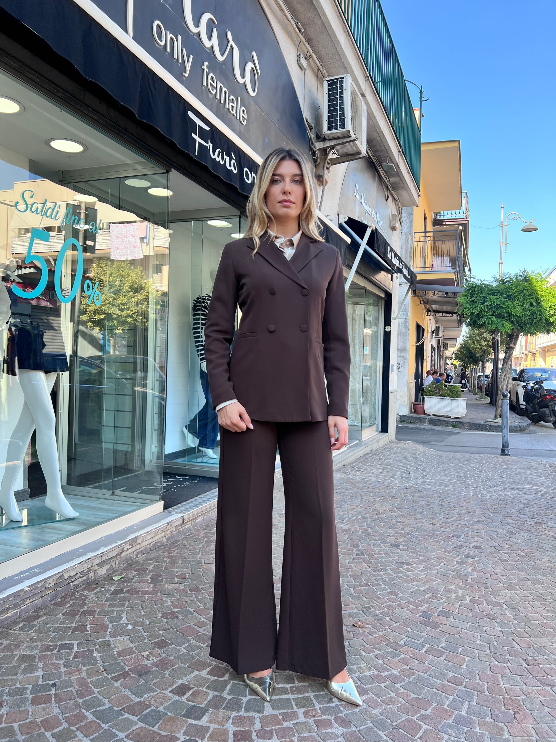 Tailleur donna professionale Erica Bellucci - outfit completo per ufficio