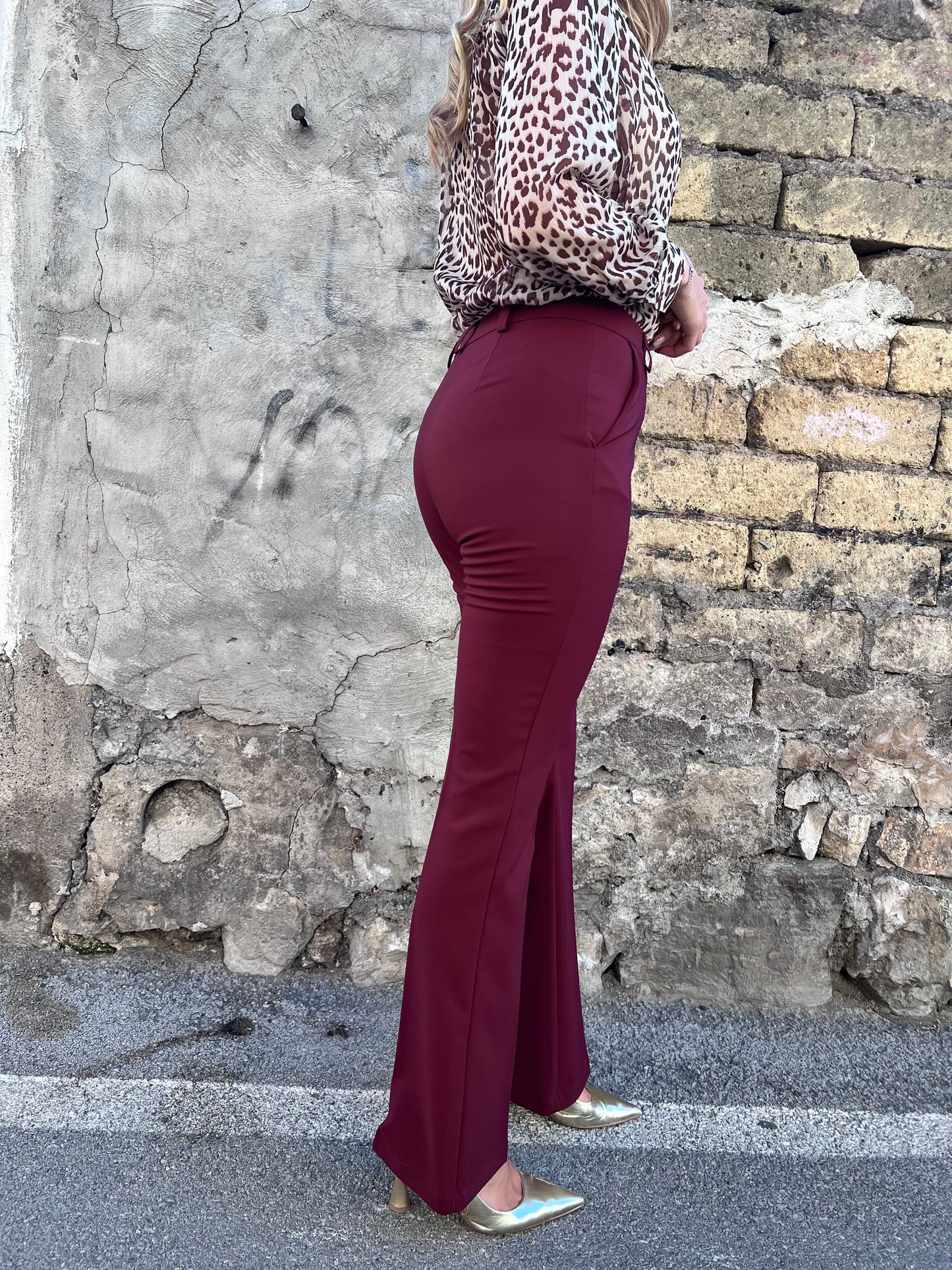 Pantalone a Zampa | Erica Bellucci| 6 Colori