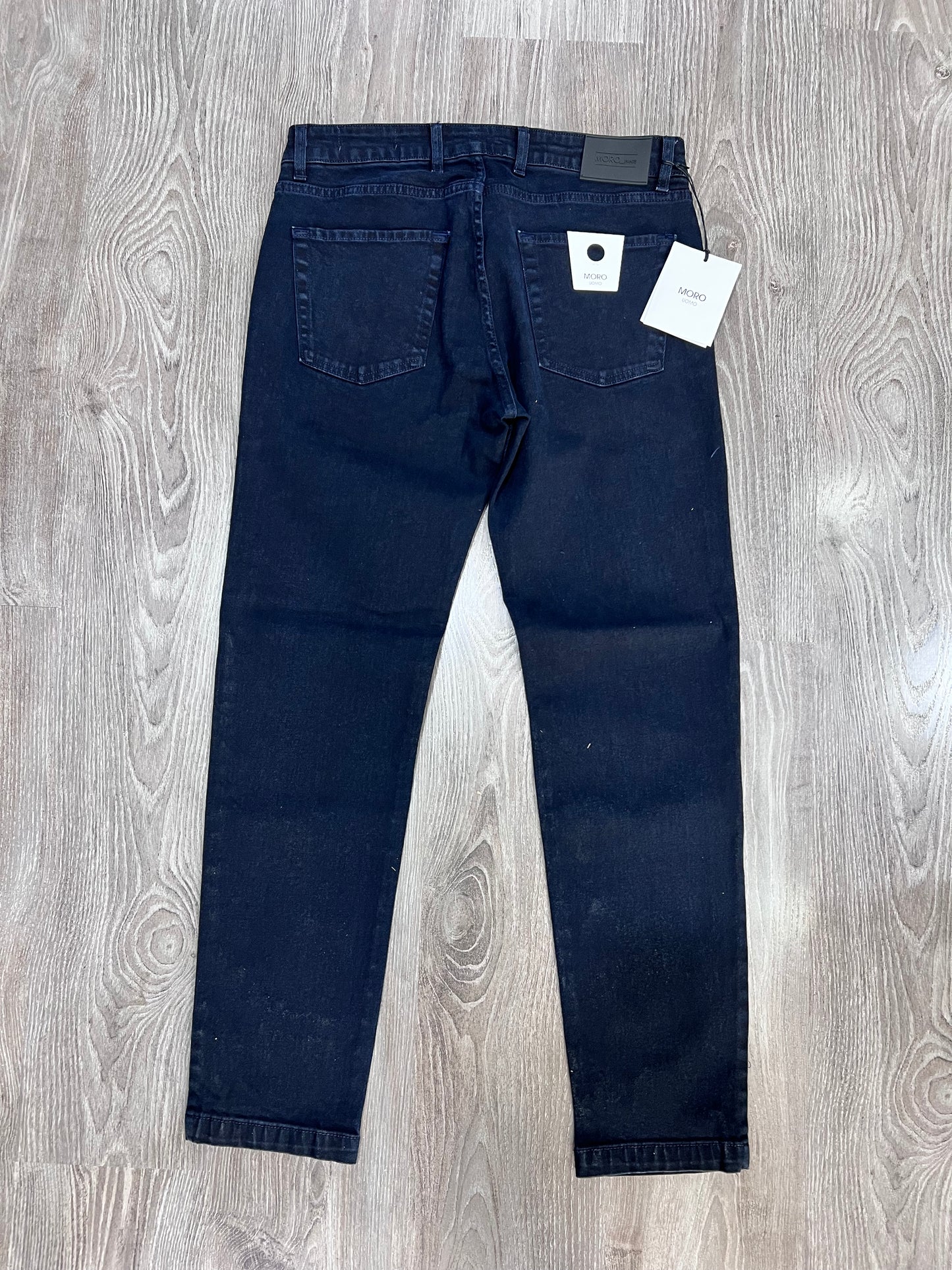 Jeans blu 5 tasche - vista posteriore vestibilità slim