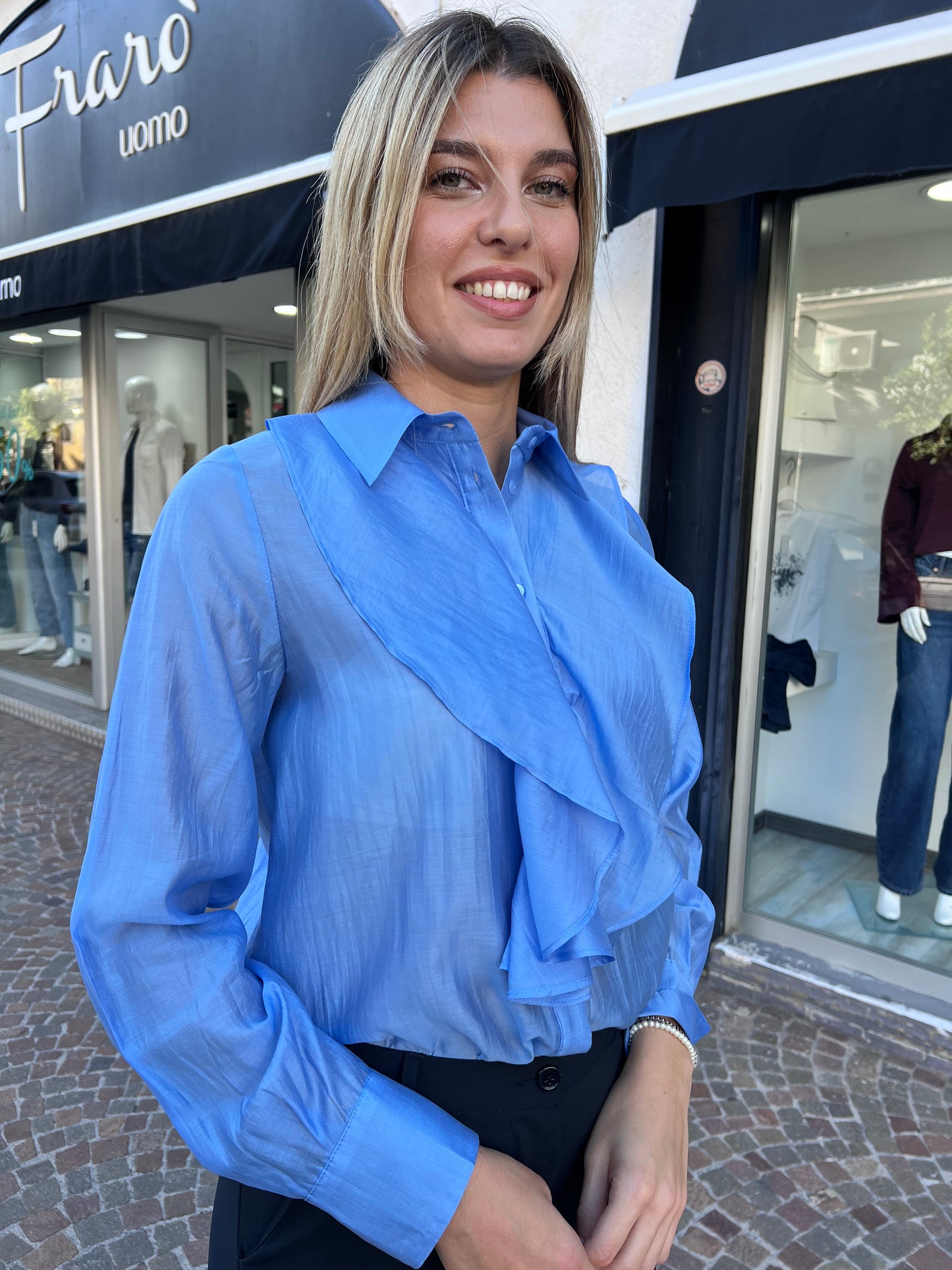 Camicia 151 | Azzurro | Burro | Erica Bellucci