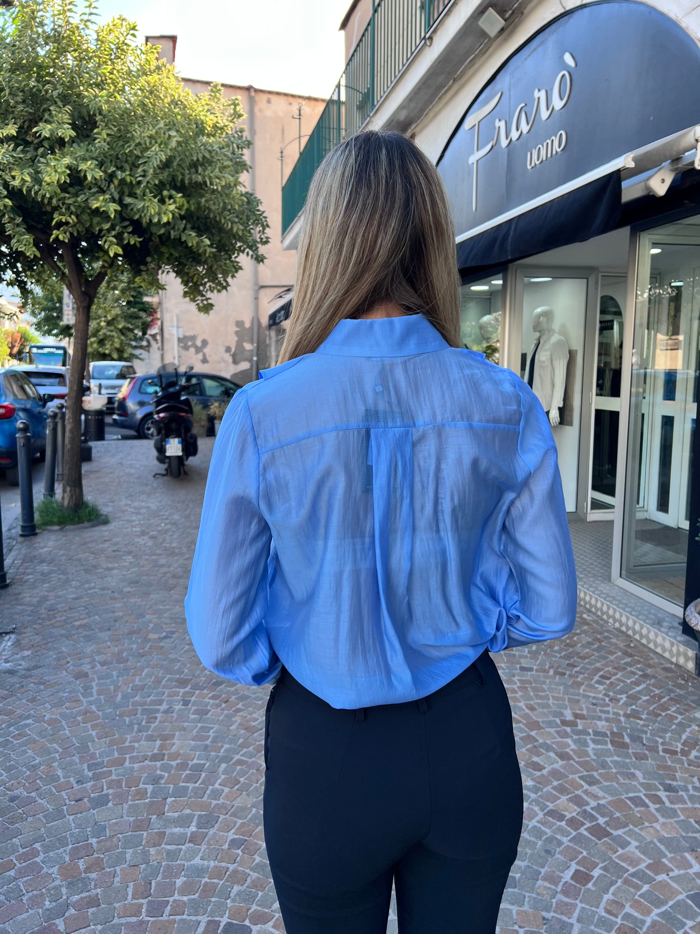 Camicia 151 | Azzurro | Burro | Erica Bellucci