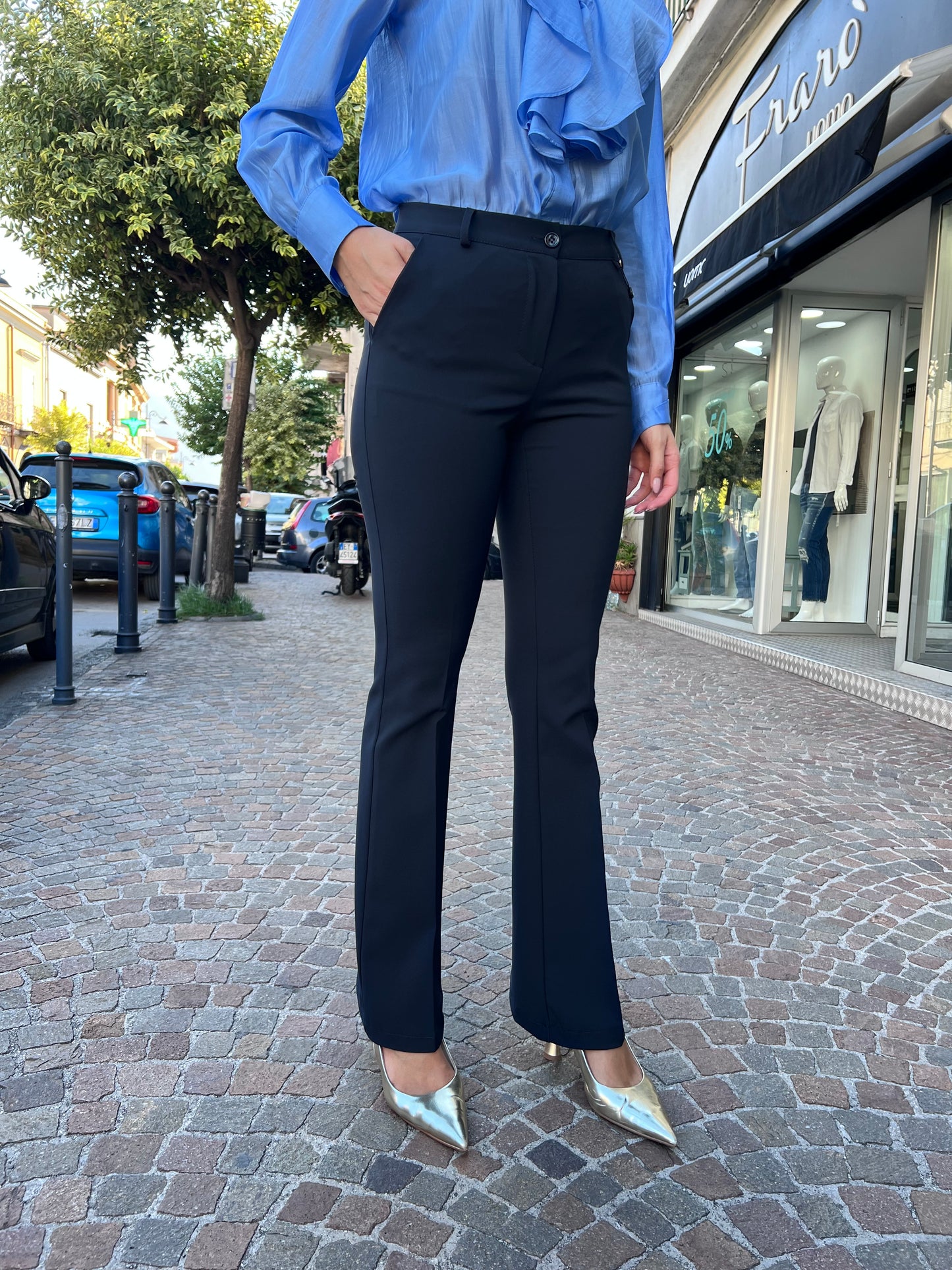 Pantalone a Zampa | Erica Bellucci| 6 Colori