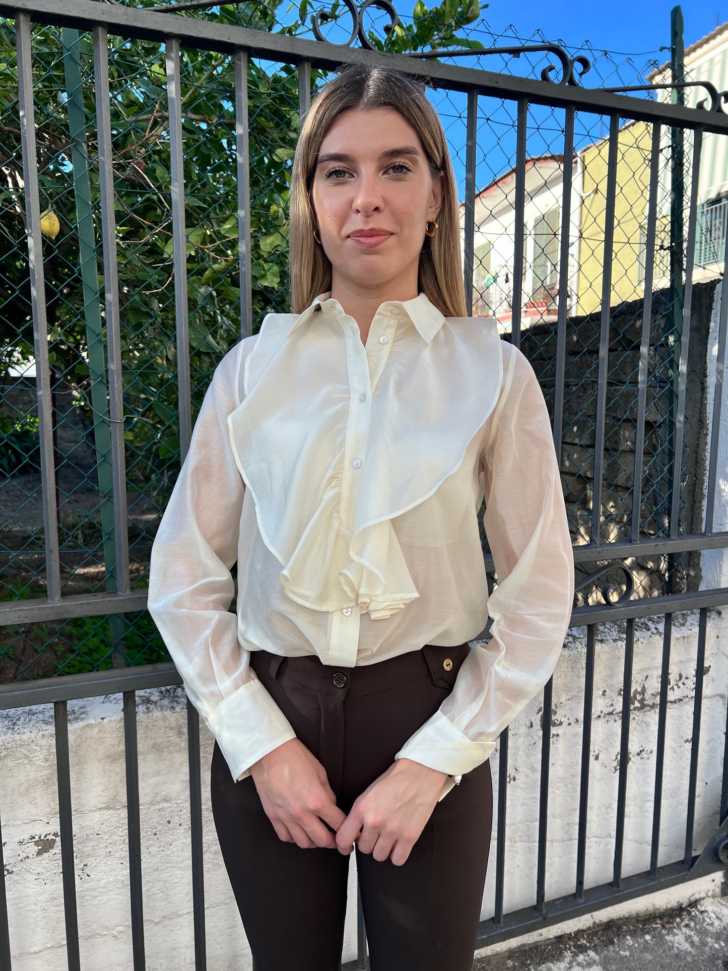 Camicia 151 | Azzurro | Burro | Erica Bellucci