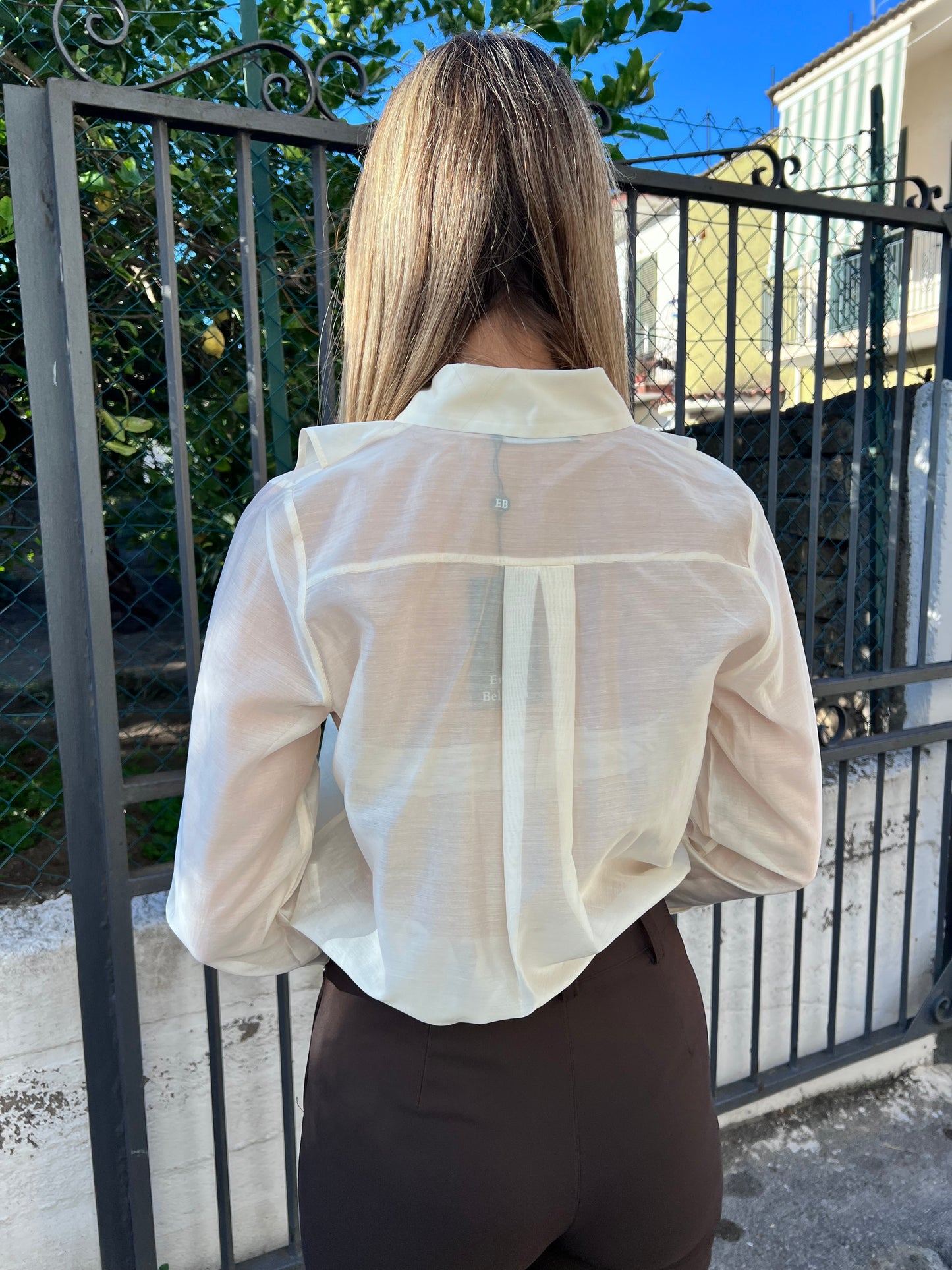 Camicia 151 | Azzurro | Burro | Erica Bellucci