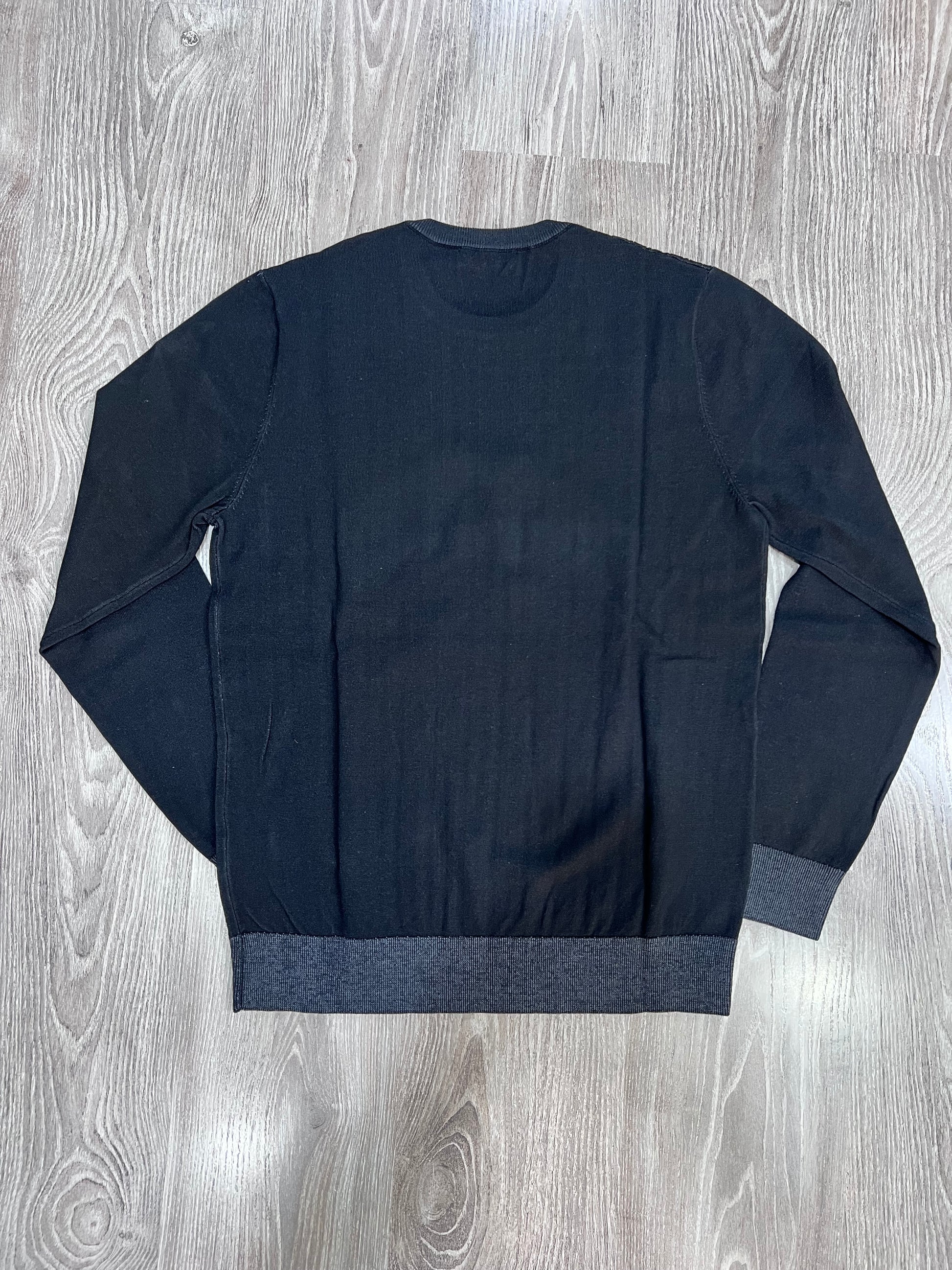 Maglia girocollo viscosa uomo - vista posteriore