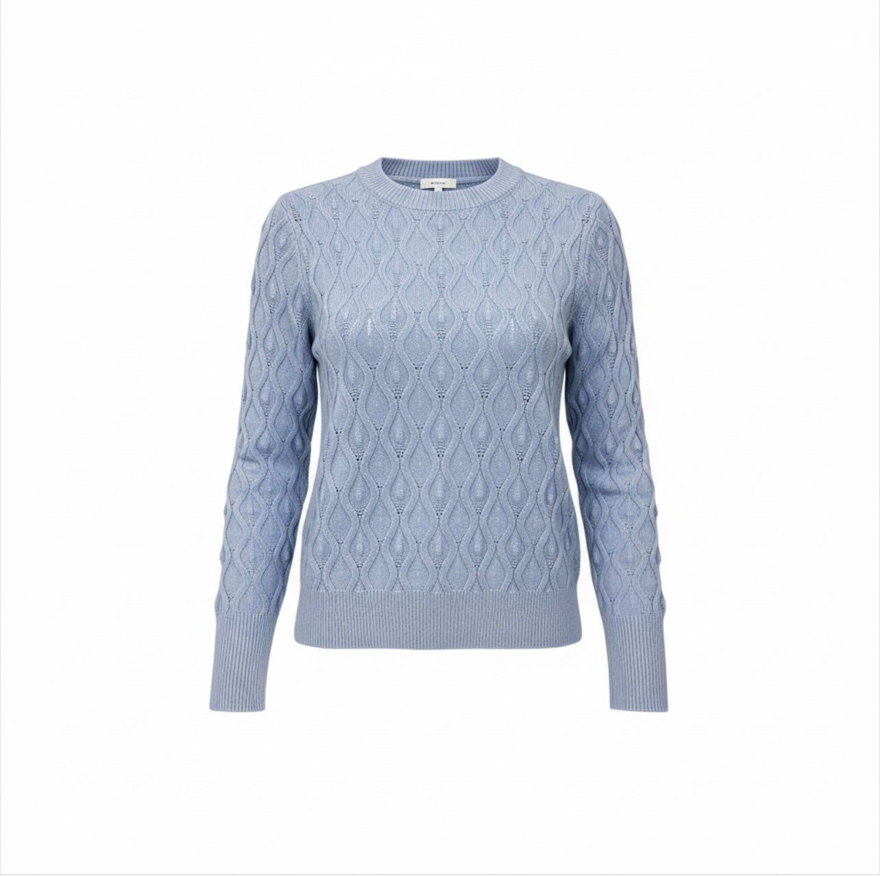 Maglia Donna Girocollo Geometrica - Manica Lunga Invernale 6 Colori