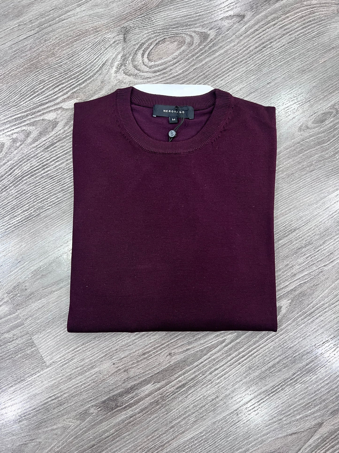 Maglia Uomo Viscosa Girocollo Basic 7 Colori