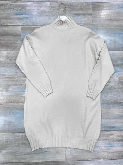 Abito midi lanetta rasata donna colore [panna] taglia unica
