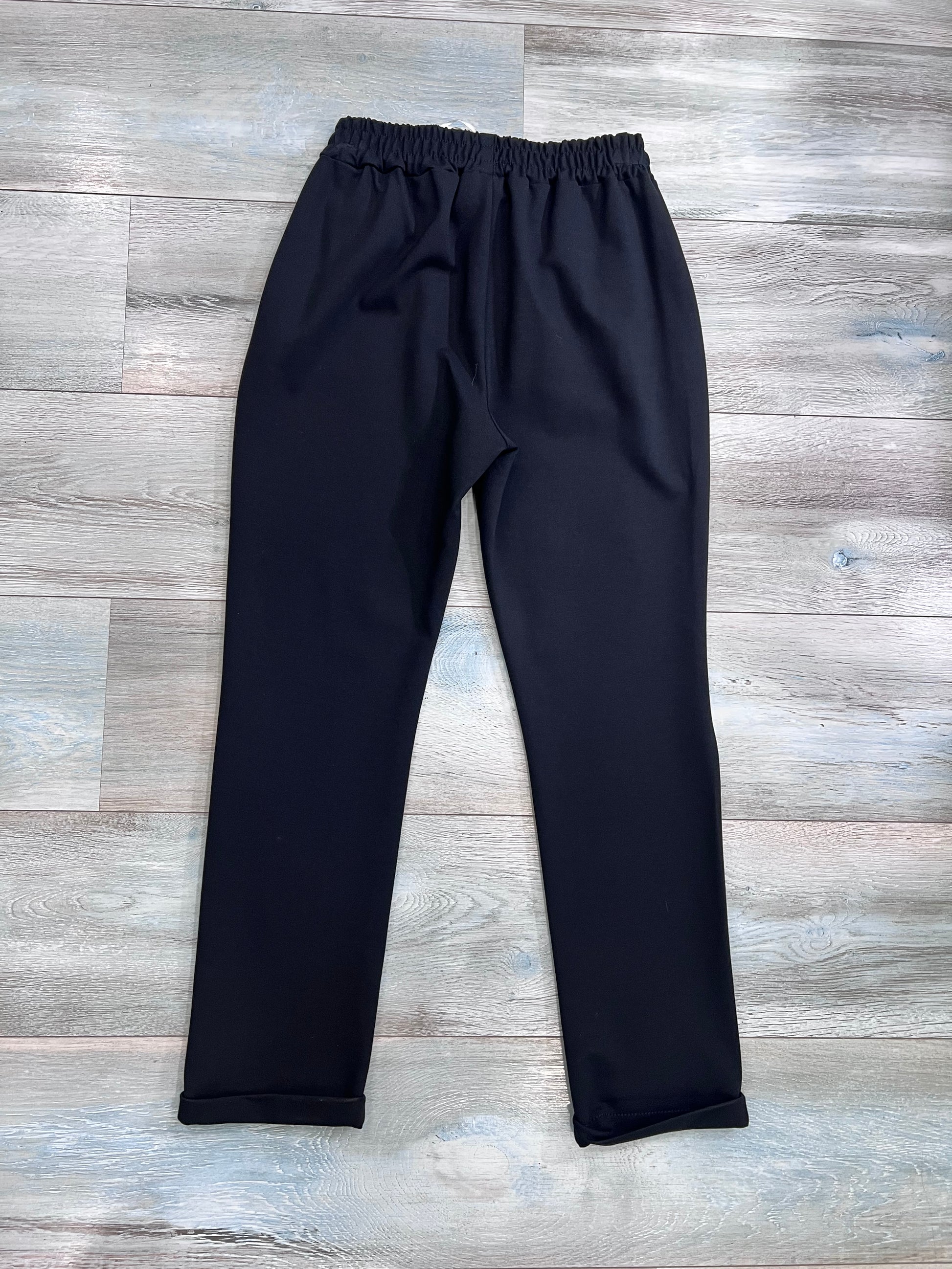 Pantalone Punto Milano Made in Italy - Vista posteriore - colore nero