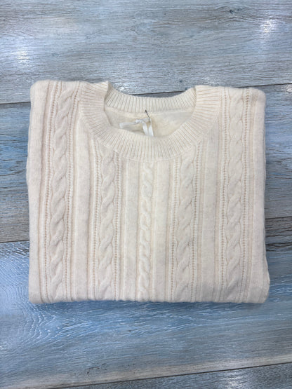 Maglione Donna Trecce con Brillantini - Girocollo Morbido 6 Colori