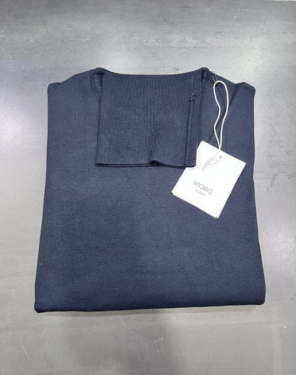 Maglia Dolce Vita Uomo Viscosa Premium - Collo Alto Nero & Blu