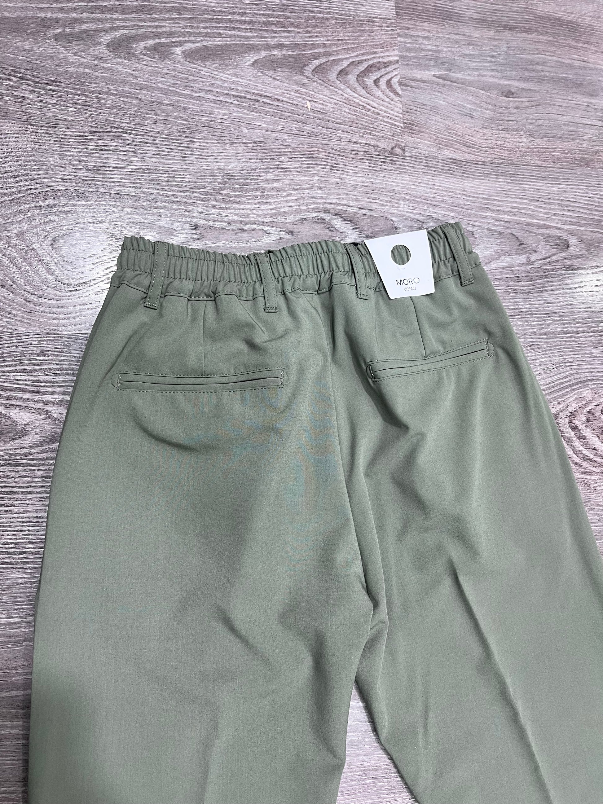 Pantalone uomo estivo poly viscosa sartoriale italiano - dettaglio manifattura qualità