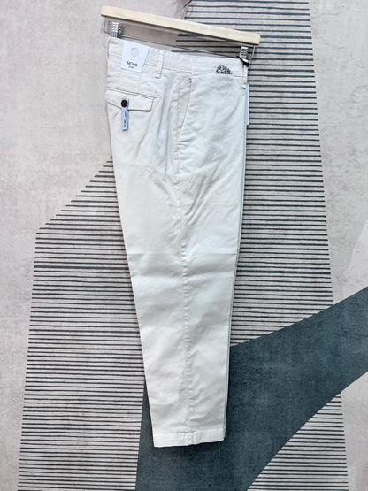 Pantalone uomo 603 cotone star white Made in Italy – Frarò