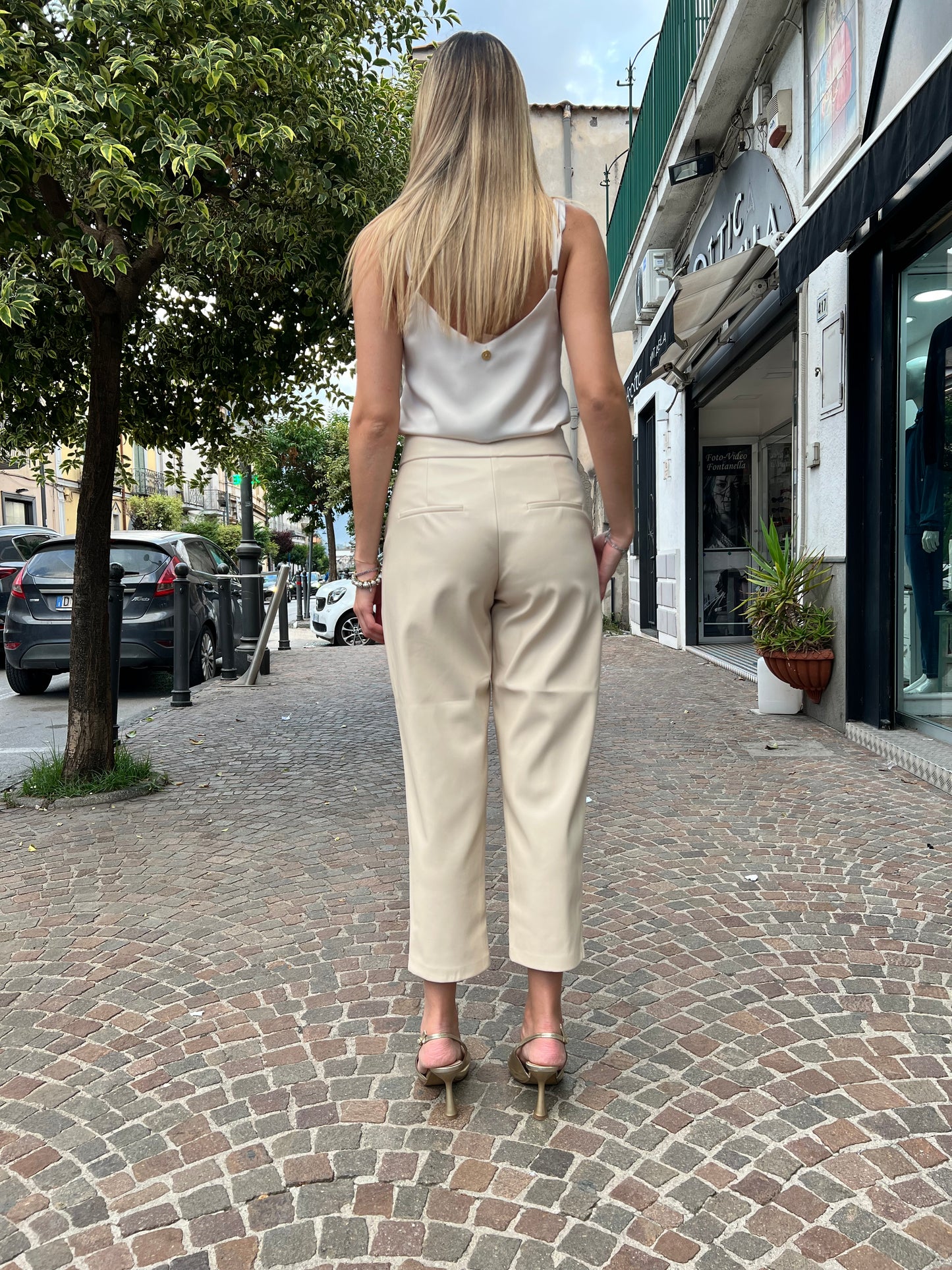 Marcy Beige Pants
