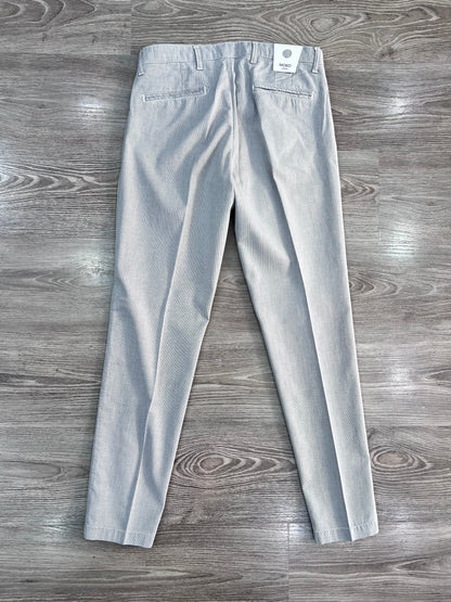 Pantalone uomo perla Made in Italy – vista posteriore – collezione estiva Frarò