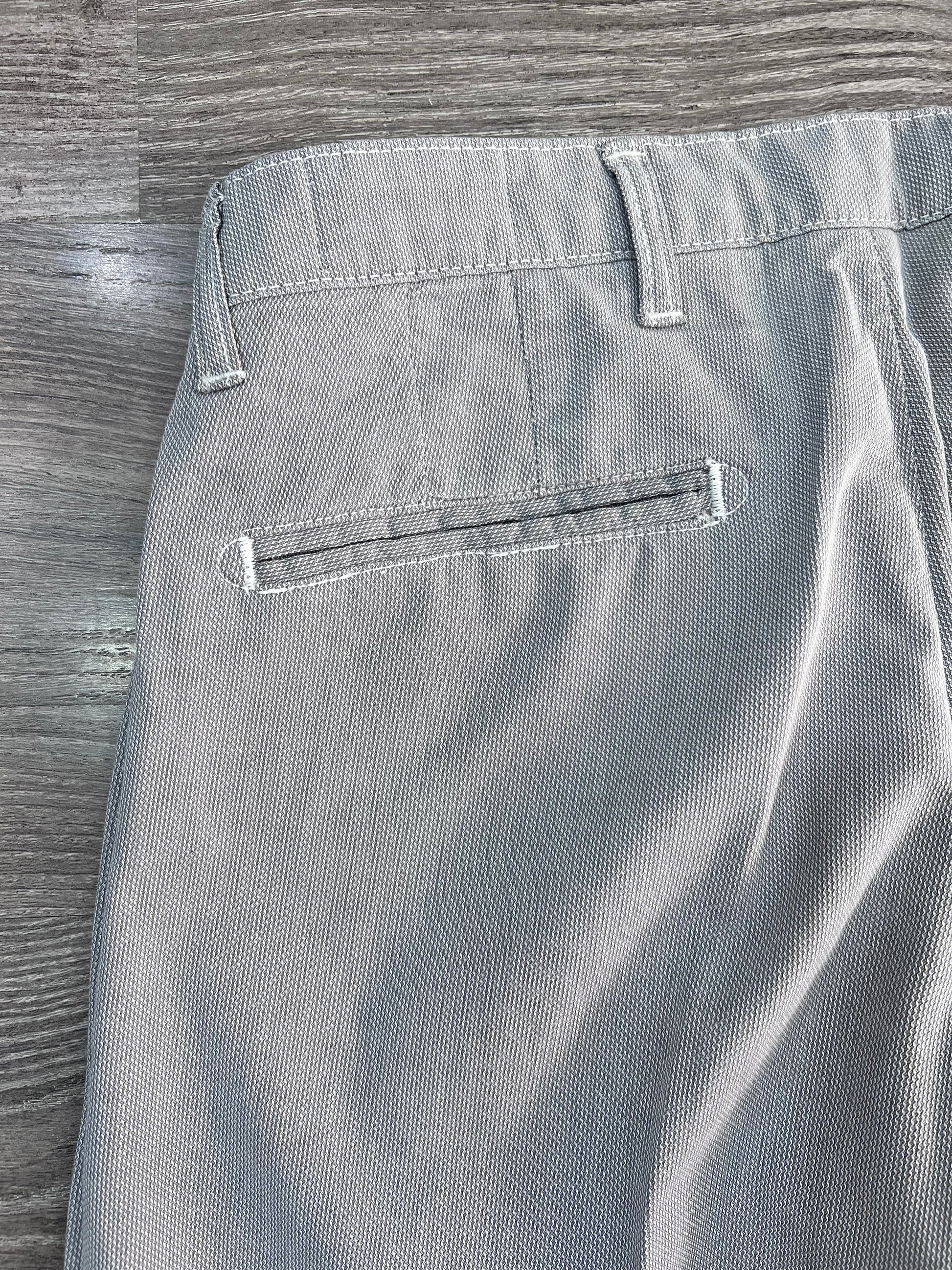 Pantalone uomo tinto in filo perla – dettaglio tasche a friso – Frarò