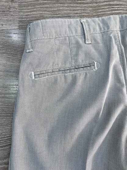 Pantalone uomo tinto in filo perla – dettaglio tasche a friso – Frarò