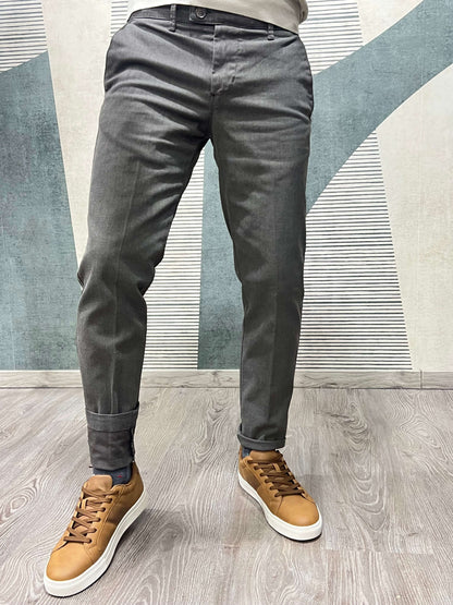 Pantalone 2525| Tinto in Filo | Invernale| Blu | Fango ( Tg. 46 - 48 - 52)