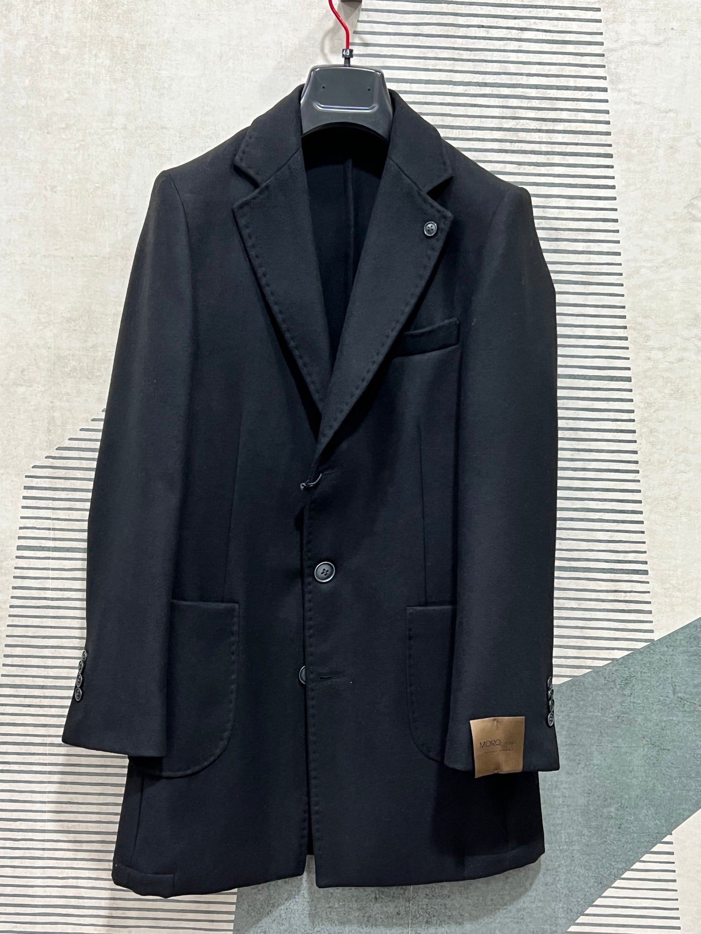 Cappotto Uomo Sartoriale 5431 - Panno Pregiato Made in Italy - 3 Colori