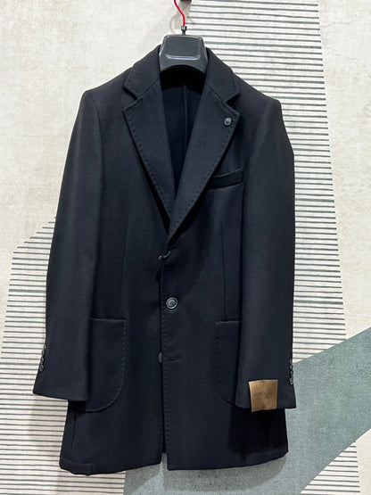 Cappotto Uomo Sartoriale 5431 - Panno Pregiato Made in Italy - 3 Colori