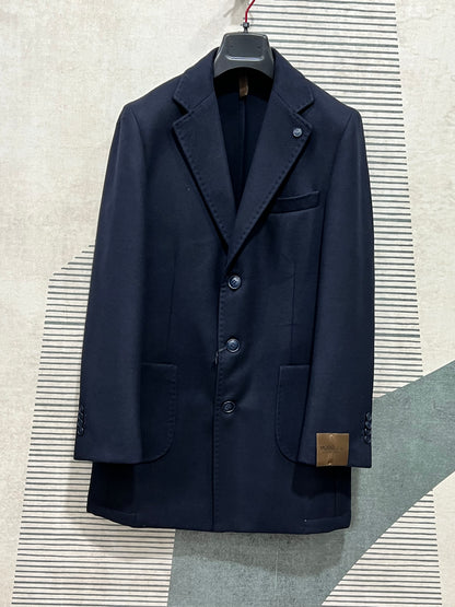 Cappotto Uomo Sartoriale 5431 - Panno Pregiato Made in Italy - 3 Colori