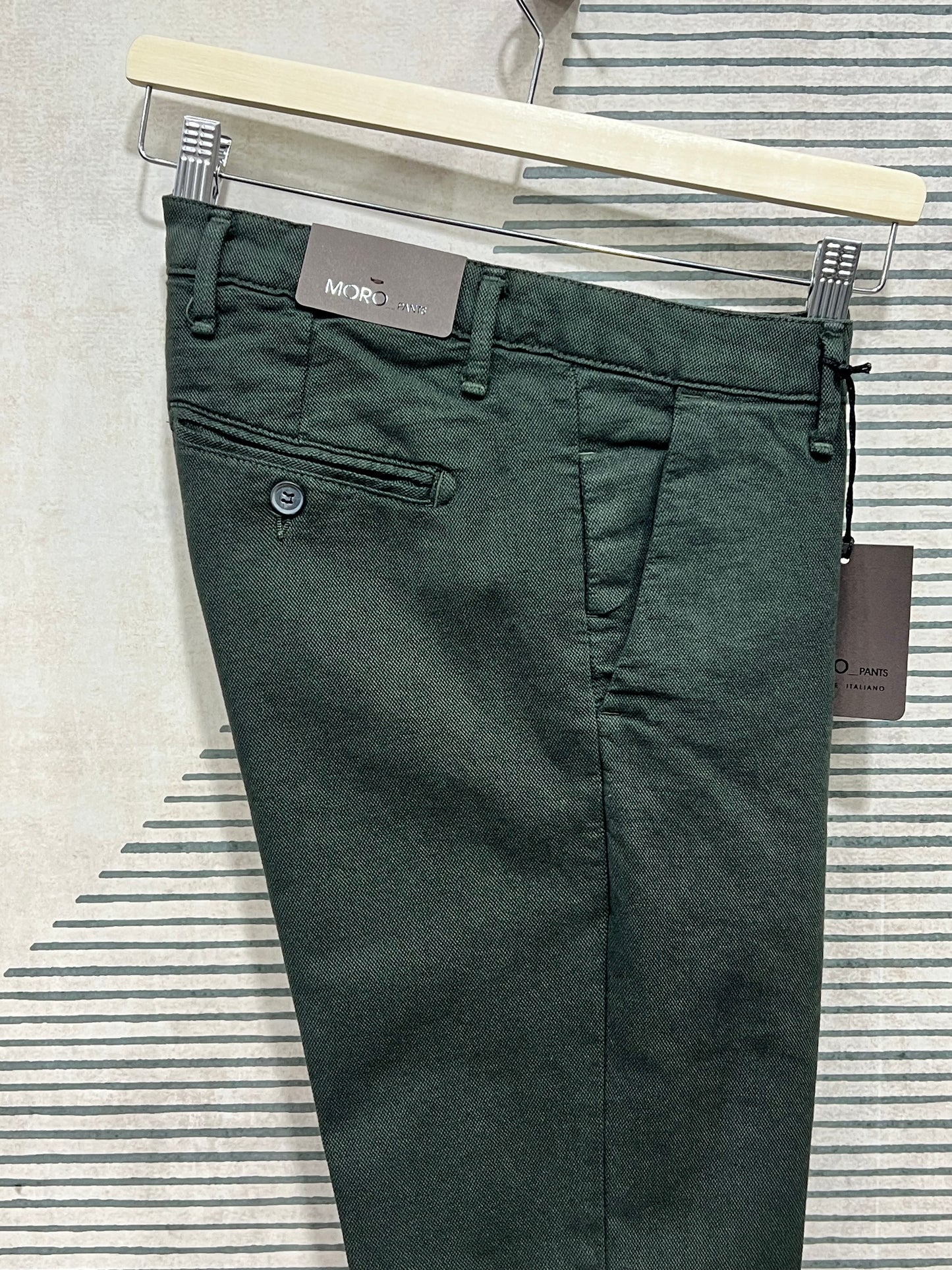 Pantalone 2413| Armaturato | Invernale| Verde | Beige ( Tg. 44 & 46)