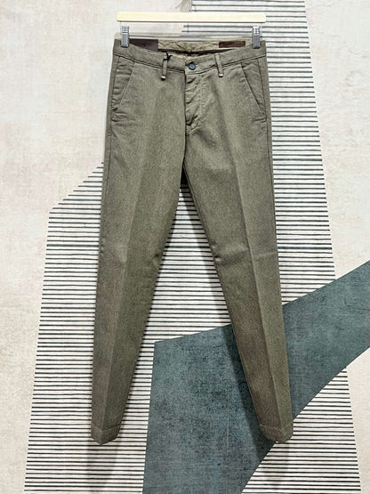 Pantalone 2413| Armaturato | Invernale| Verde | Beige ( Tg. 44 & 46)