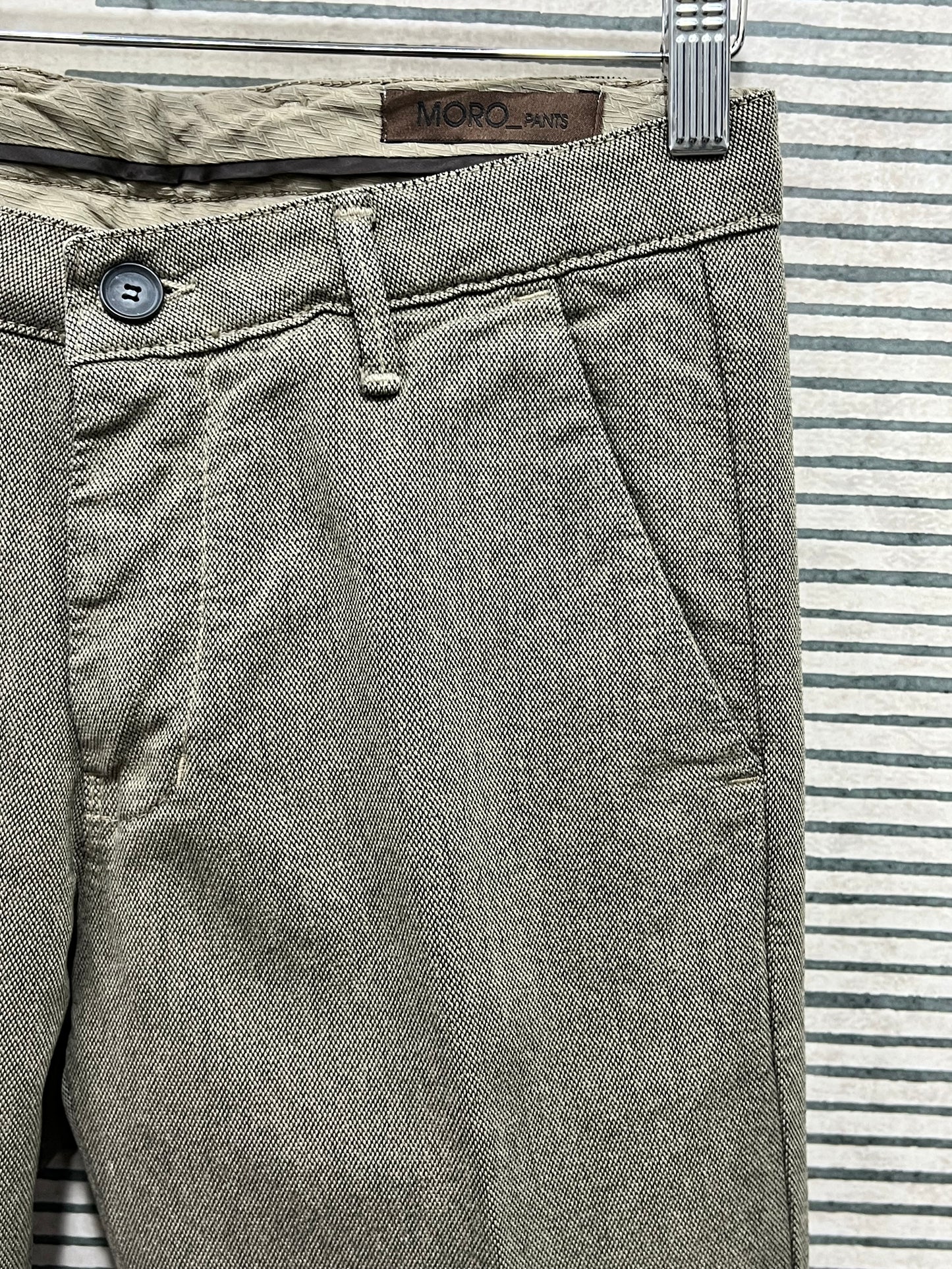 Pantalone 2413| Armaturato | Invernale| Verde | Beige ( Tg. 44 & 46)