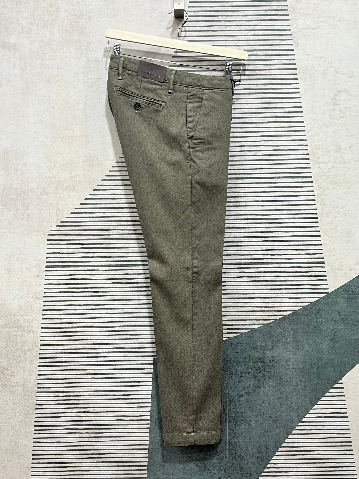 Pantalone 2413| Armaturato | Invernale| Verde | Beige ( Tg. 44 & 46)