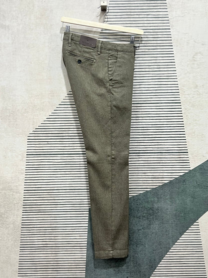 Pantalone 2413| Armaturato | Invernale| Verde | Beige ( Tg. 44 & 46)