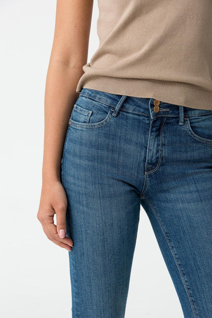 Jeans Zampa Push Up Scuro