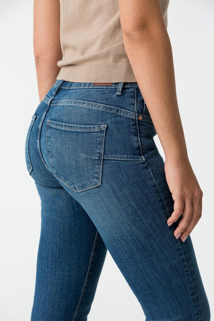 Jeans Zampa Push Up Scuro