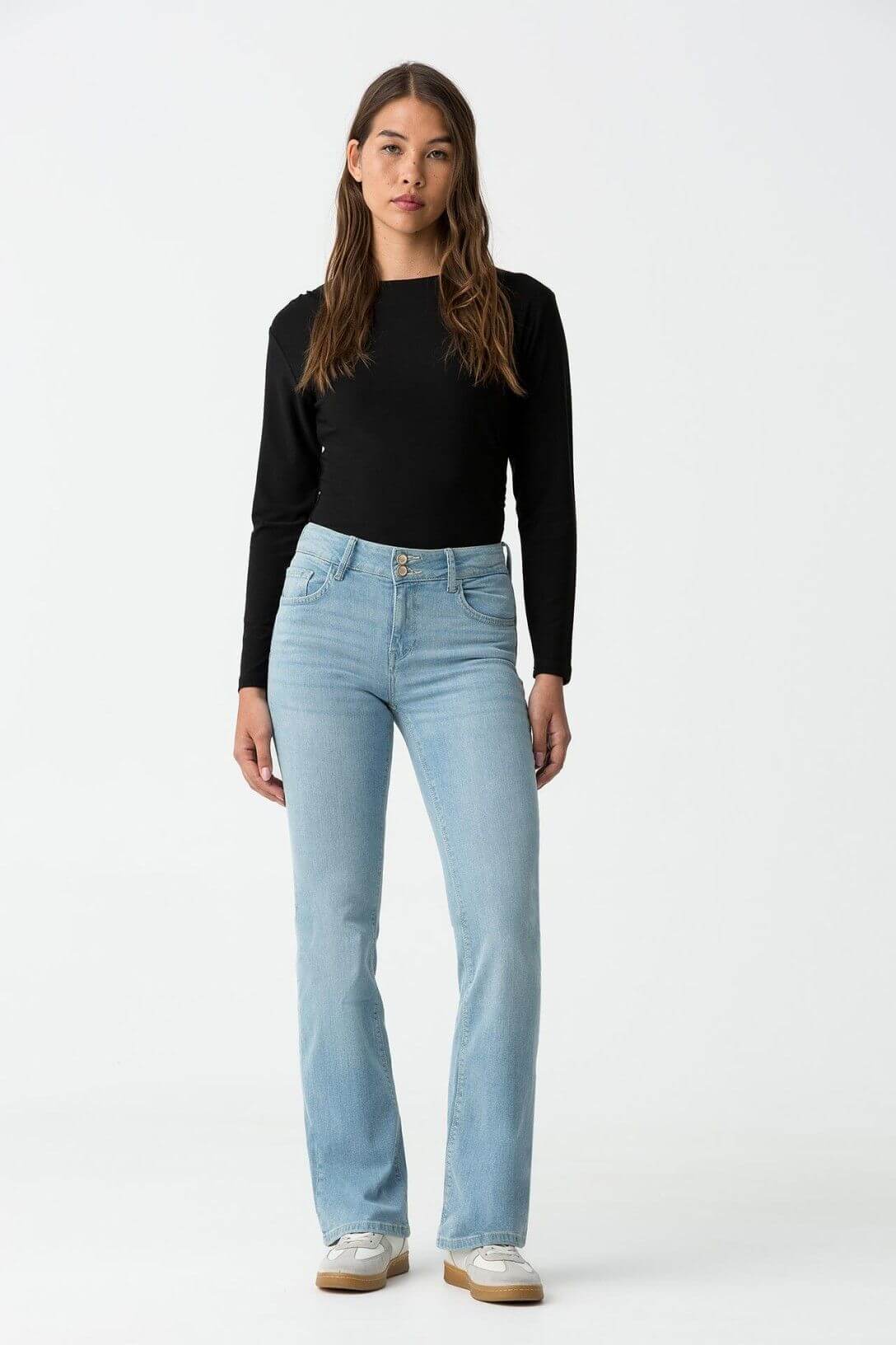Jeans Zampa Light Push Up Chiaro