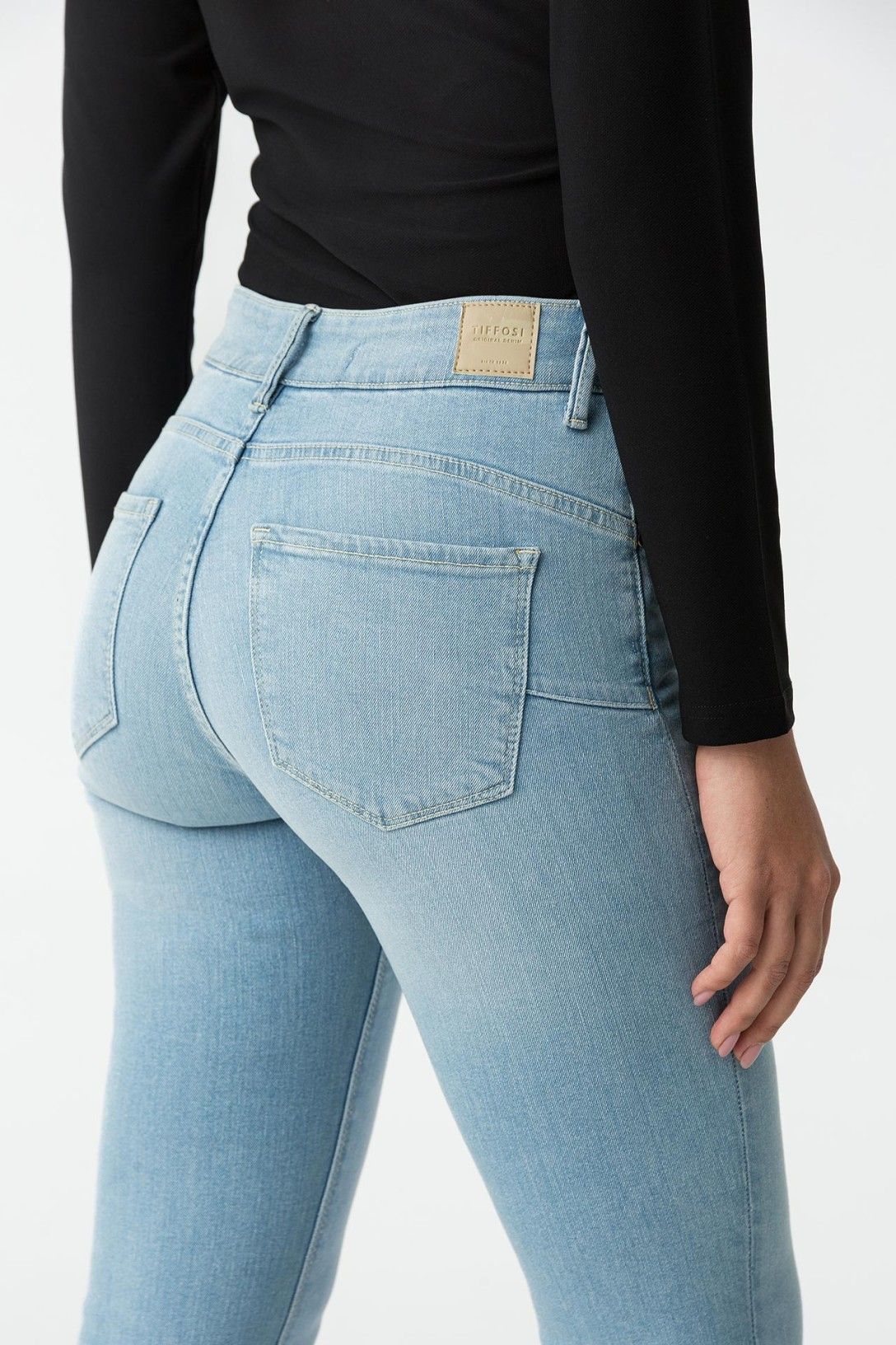 Jeans Zampa Light Push Up Chiaro