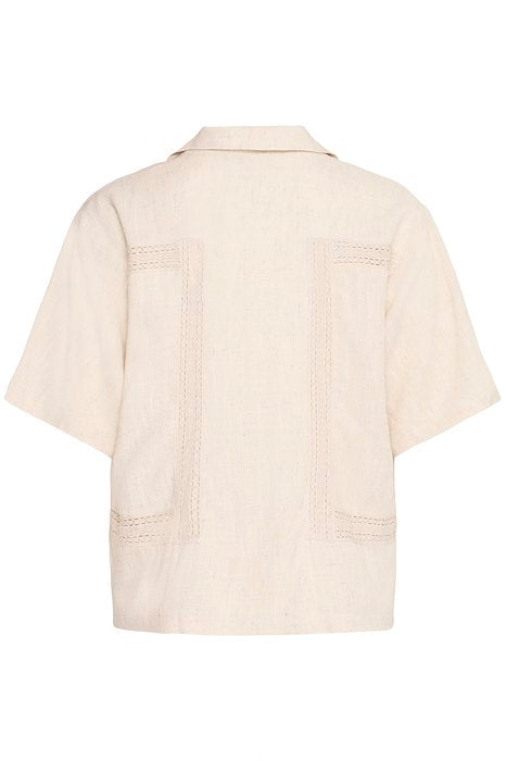 Camicia in Viscosa & Lino Miru