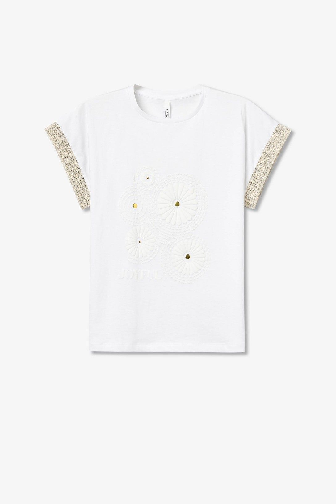 T-Shirt Nomada| Blu Mirage & Bianca