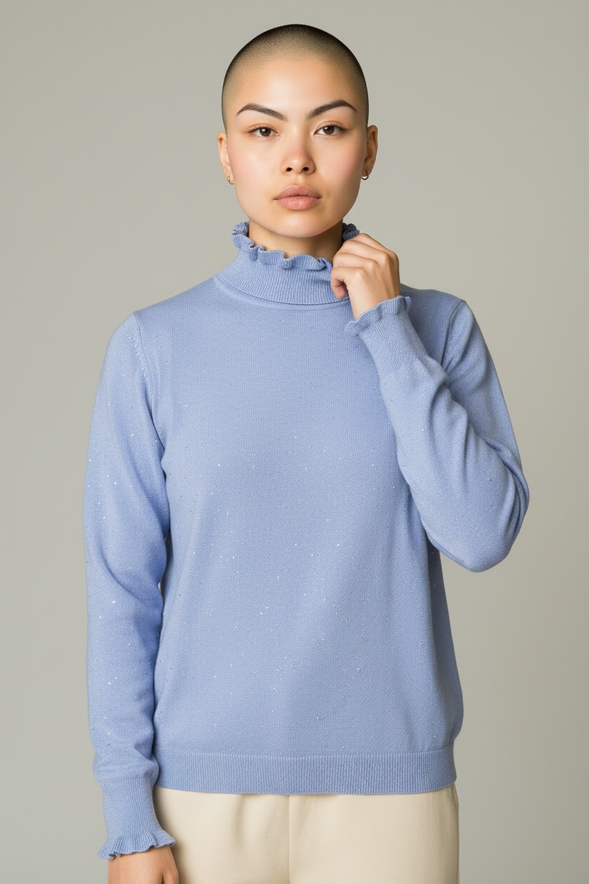 Maglia Lurex 497 Mezzo Collo 5 Colori