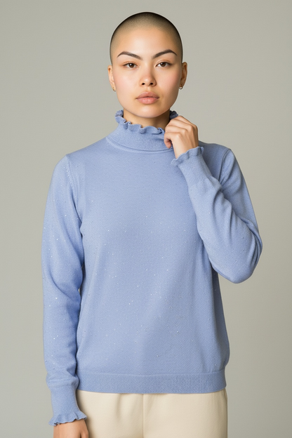 Maglia Lurex 497 Mezzo Collo 5 Colori